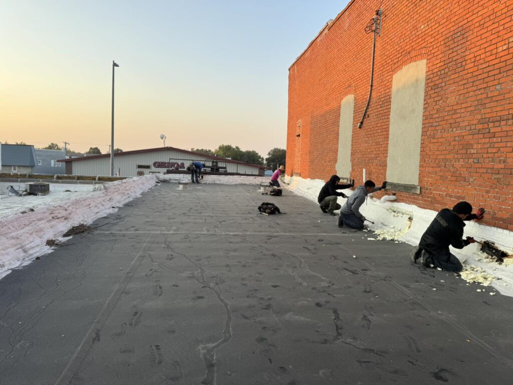 Flat Commercial Roofing