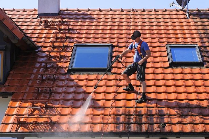 Cleaning Asphalt Roof Shingles