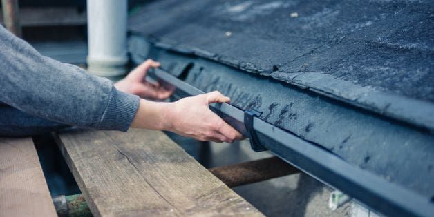 House Gutter Cleaning